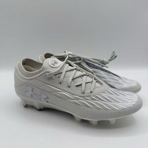 Under Armour Magnetico Elite 4 FG Soccer Cleats White Women's Size 7